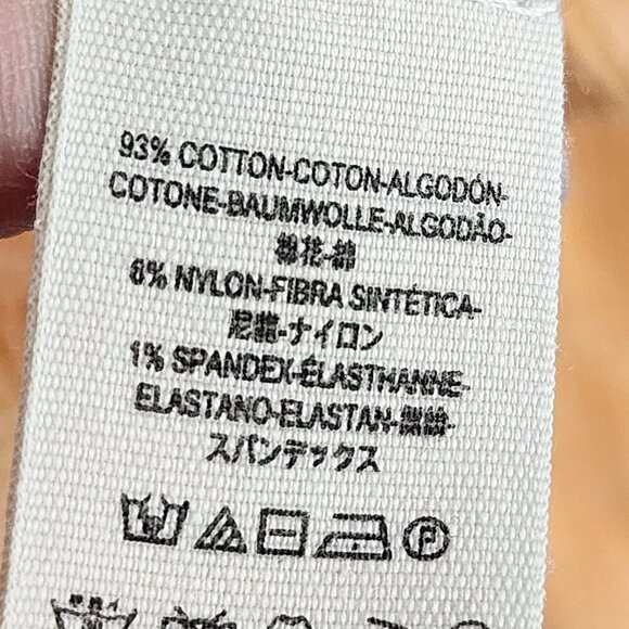 Free People Womens Ribbed Knit Sweater XS Orange Mock neck Pullover 28CT - Picture 6 of 8